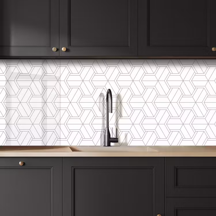 Kitchen splashback - Design - Geometry - Pattern - Line — 6
