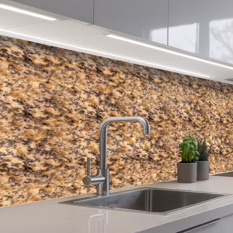 Kitchen splashback - Brown - Pink - Granite — 2