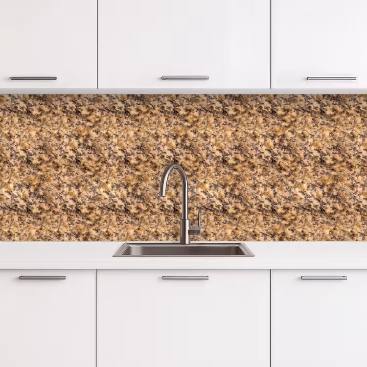 Kitchen splashback - Brown - Pink - Granite — 4