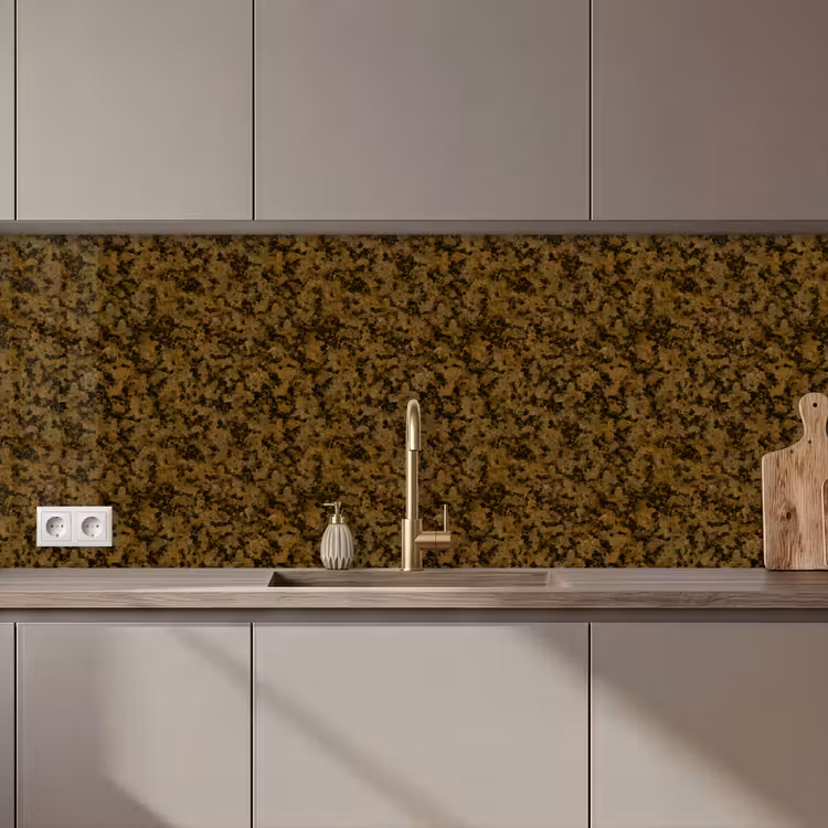 Kitchen splashback - Brown - Stains - Granite — 1