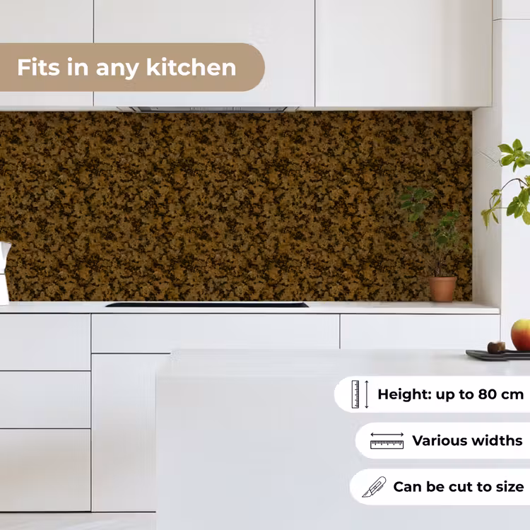 Kitchen splashback - Brown - Stains - Granite — 7