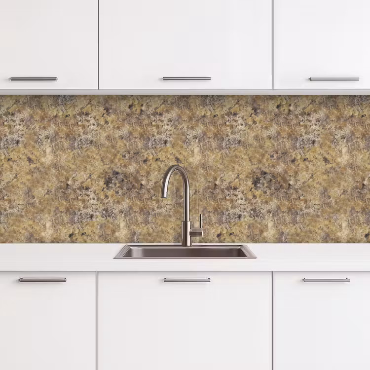 Kitchen splashback - Brown - White - Stains - Granite — 4