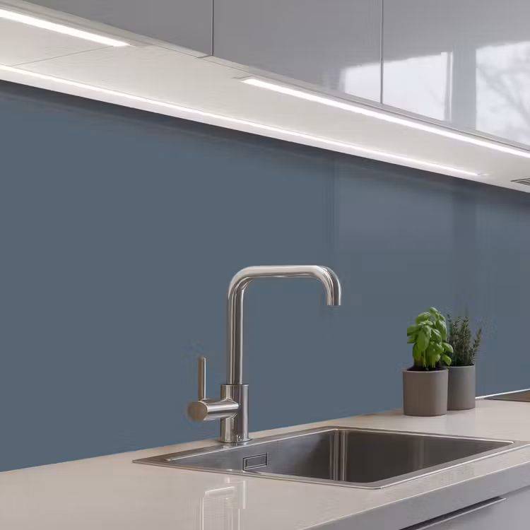 Kitchen splashback - Colors - Blue - Interior — 2
