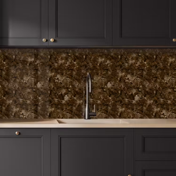Kitchen splashback - Dark - Granite - Brown — 6