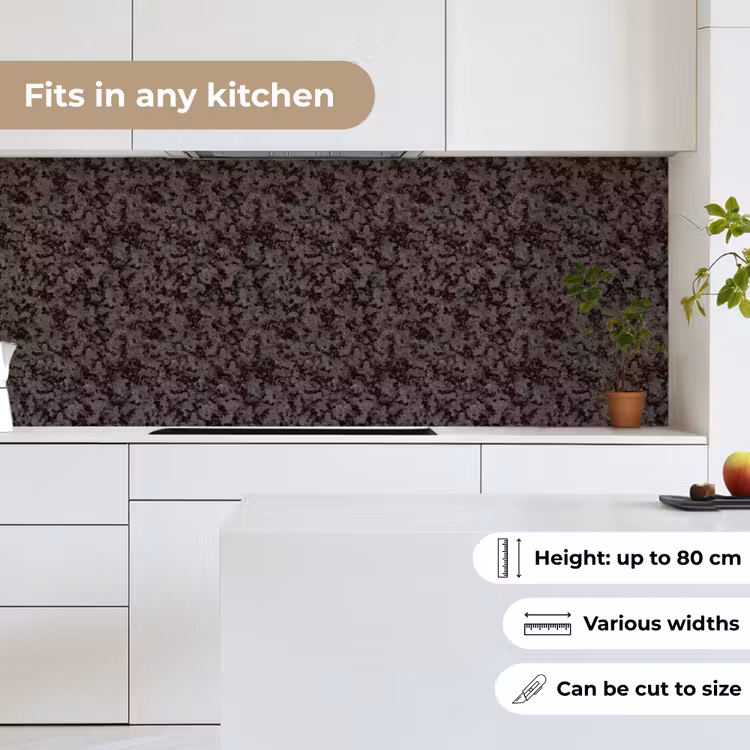 Kitchen splashback - Dark - Gray - Pattern — 7