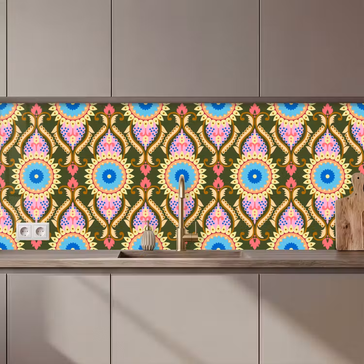 Kitchen splashback - Design - Orient - Retro — 1