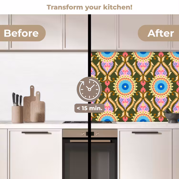 Kitchen splashback - Design - Orient - Retro — 3