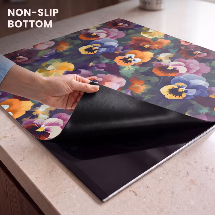 Induction hob protector - Violets - Colors - Petals — 5