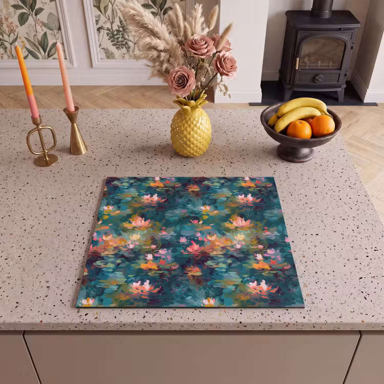 Induction hob protector - Water lilies - Pond - Water — 3