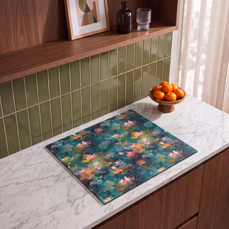Induction hob protector - Water lilies - Pond - Water — 4