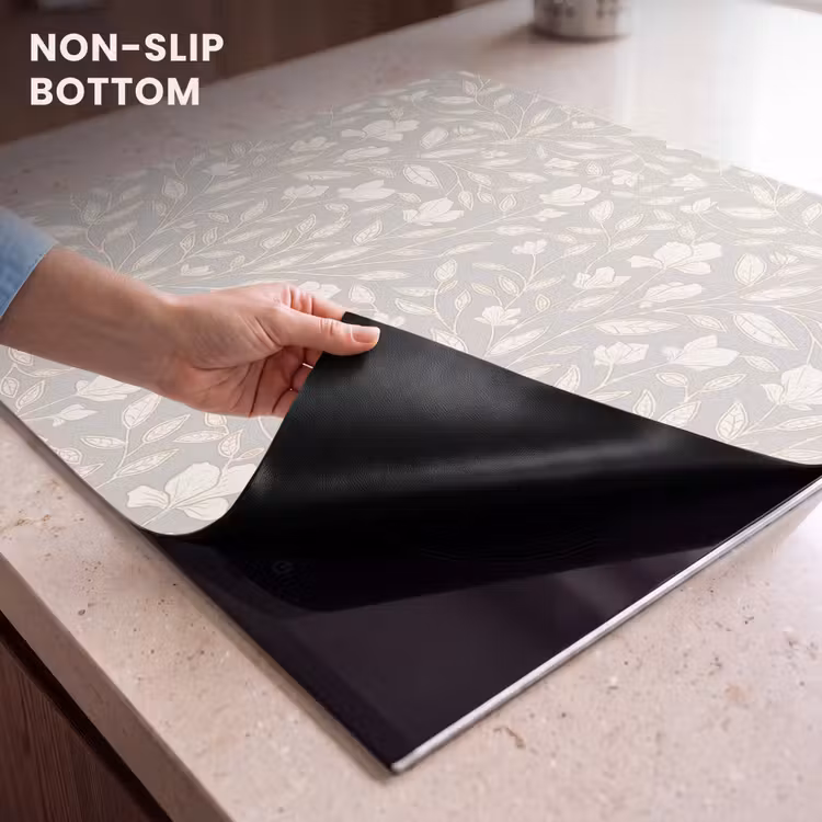 Induction hob protector - Flowers - stem - leaves — 5