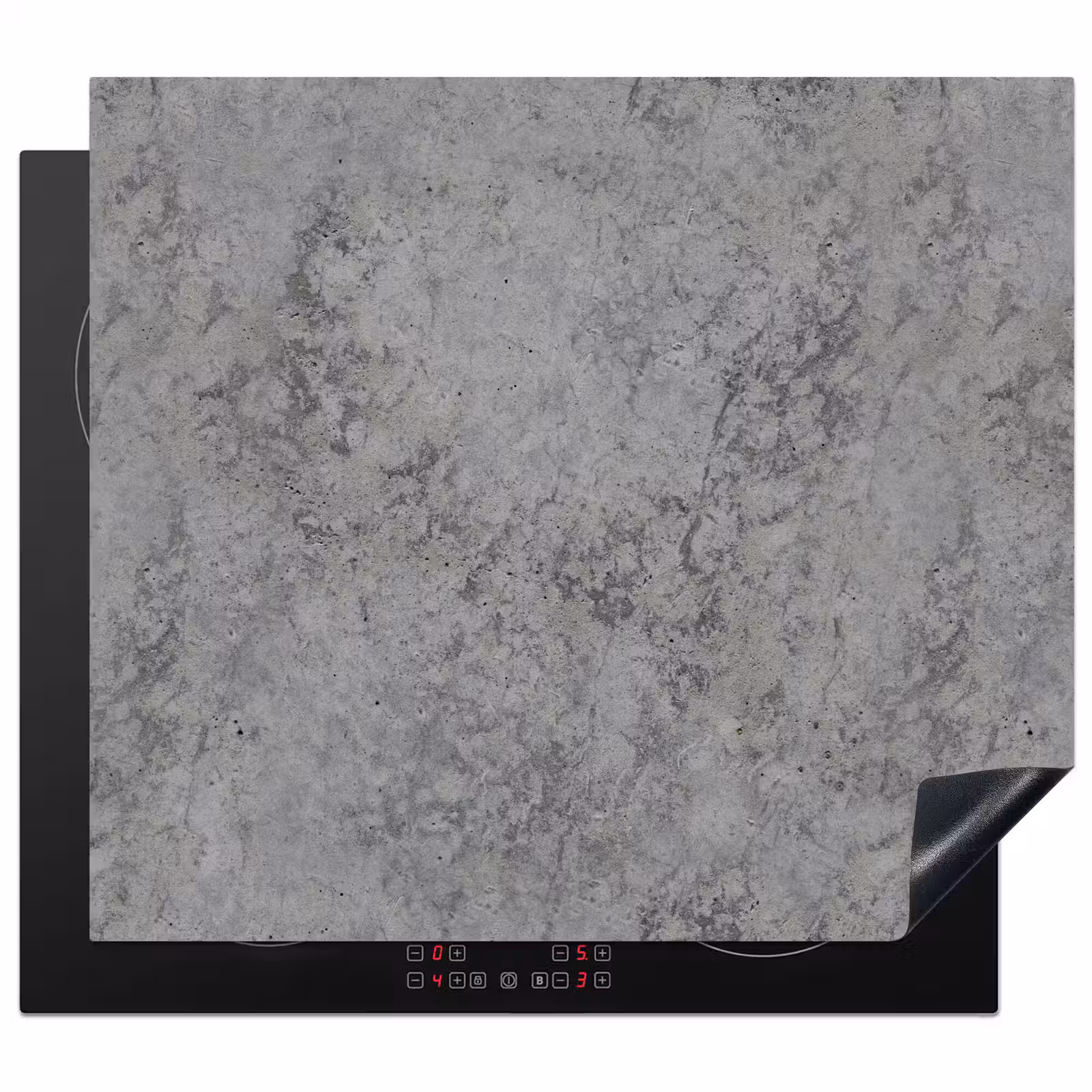 Induction hob protector - Industrial - Concrete - Patterns — 1