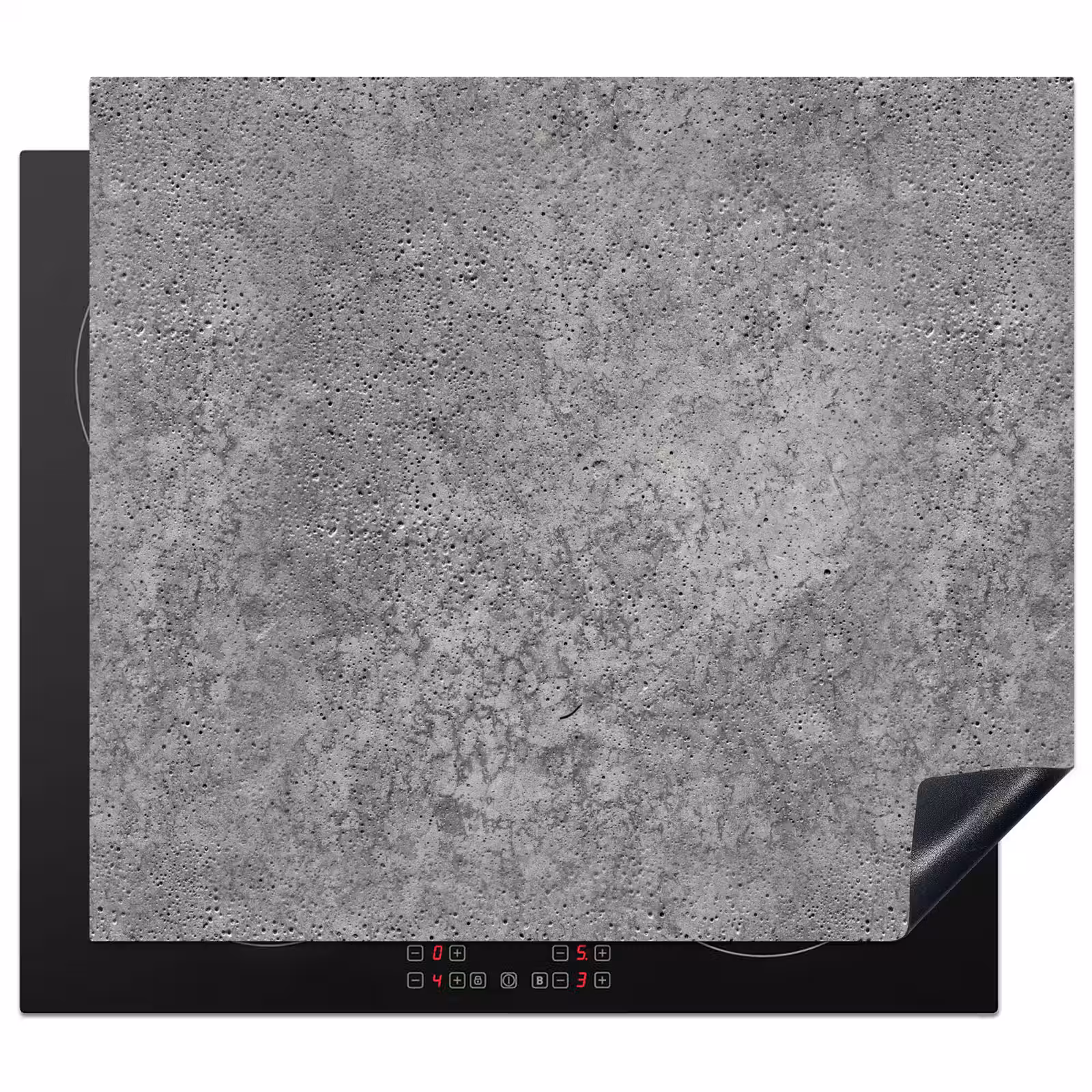 Induction hob protector - Patterns - Industrial - Concrete — 1