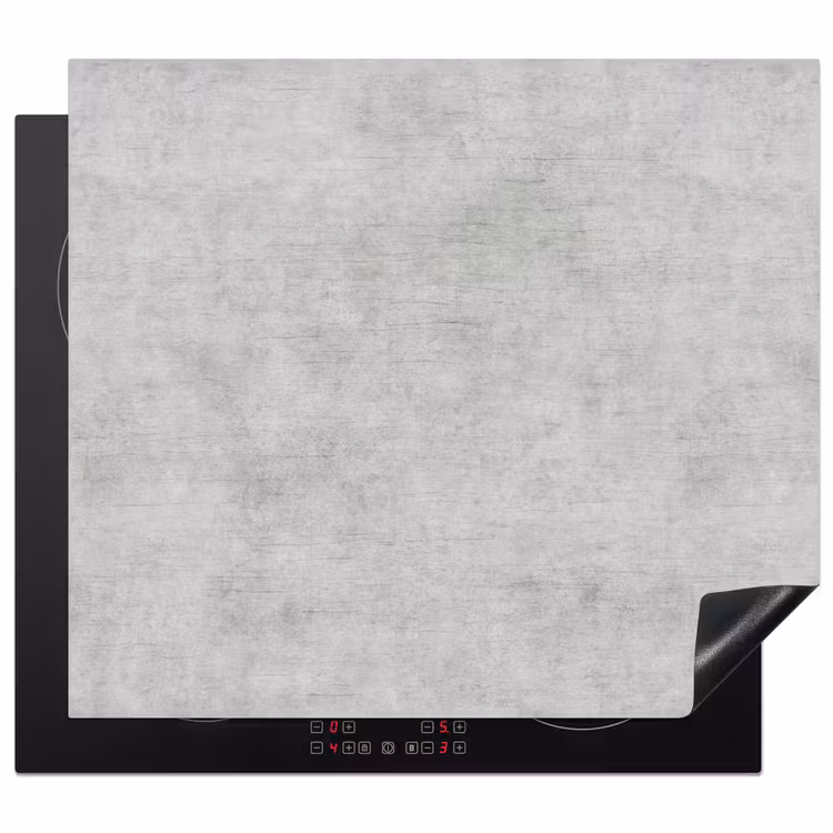Induction hob protector - Concrete - Grey - Industrial - Pattern — 1