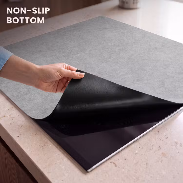 Induction hob protector - Concrete - Old - Pattern — 5