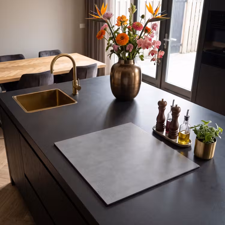 Induction hob protector - Concrete - Texture - Pattern — 2
