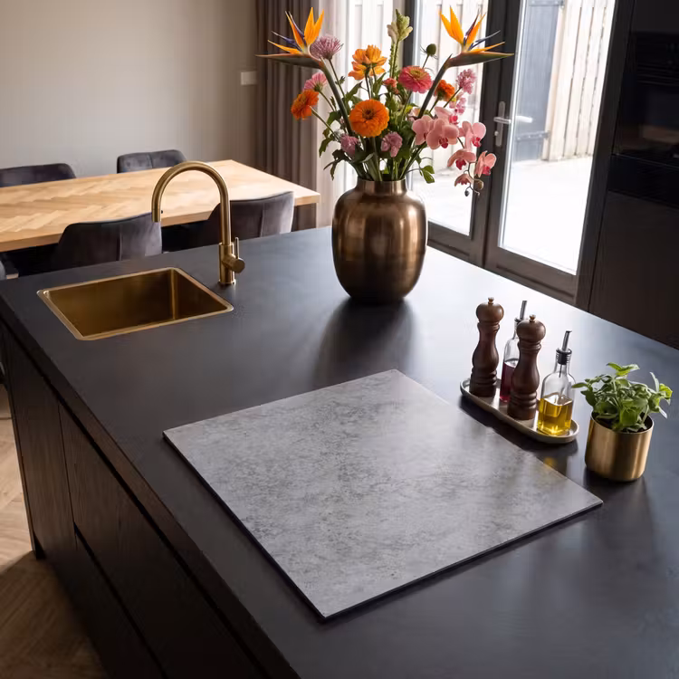 Induction hob protector - Industrial - Concrete - Patterns — 2