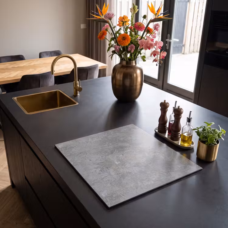 Induction hob protector - Stones - Concrete - Patterns — 2