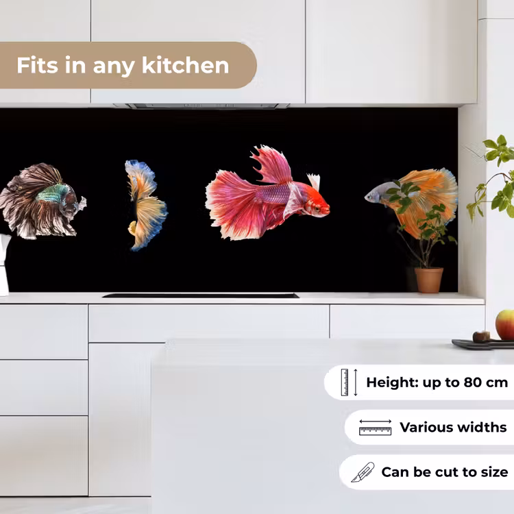 Kitchen splashback - Fish - Colorful - Animals — 7