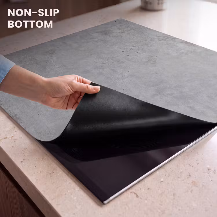 Induction hob protector - Concrete - Industrial - Patterns — 5