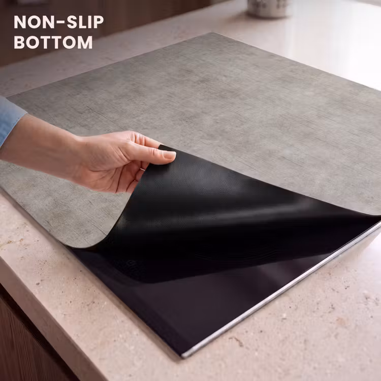 Induction hob protector - Retro - Concrete - Pattern — 5