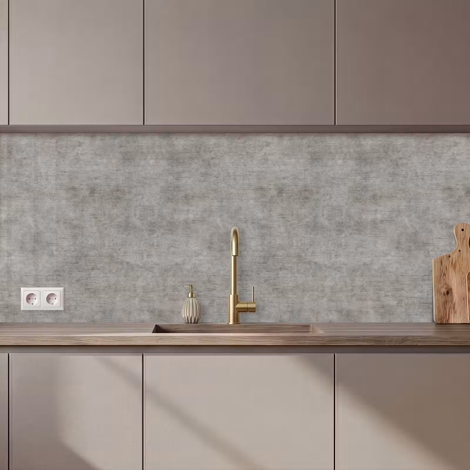 Kitchen splashback - Concrete - Wall - Patterns — 1