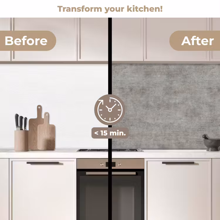 Kitchen splashback - Concrete - Wall - Patterns — 3