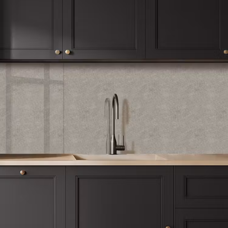 Kitchen splashback - Concrete - Gray - Patterns - Industrial — 6