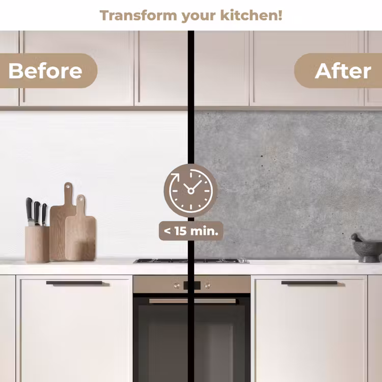 Kitchen splashback - Concrete - Patterns - Industrial — 3