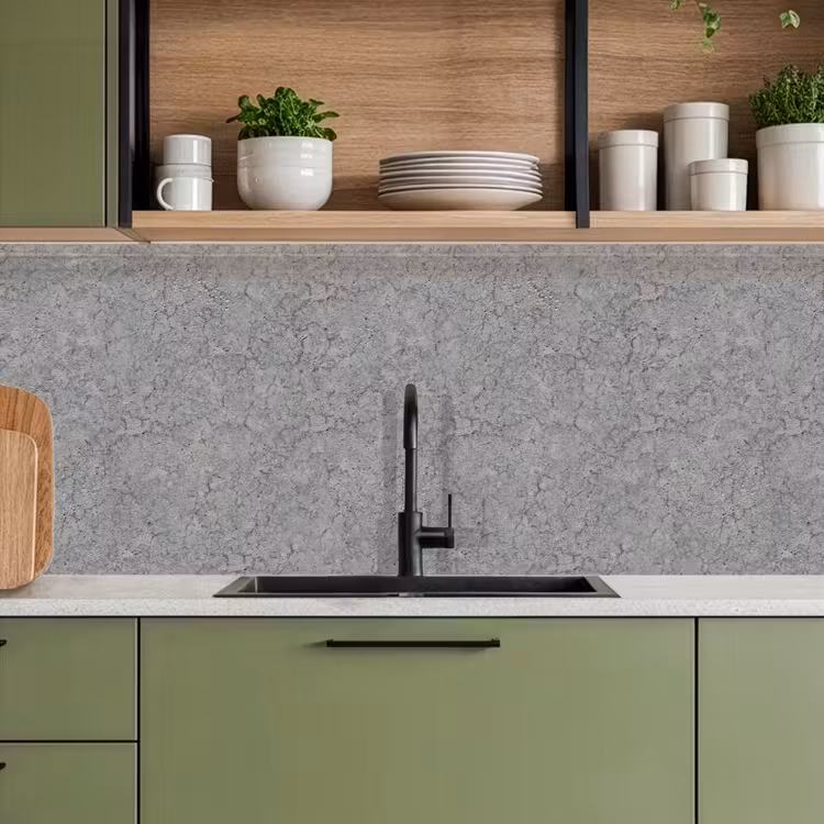 Kitchen splashback - Concrete - Wall - Patterns - Industrial — 8