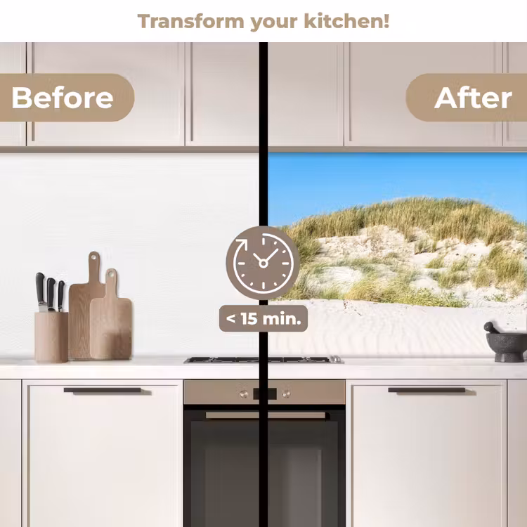 Kitchen splashback - Dune - Beach - Nature — 3