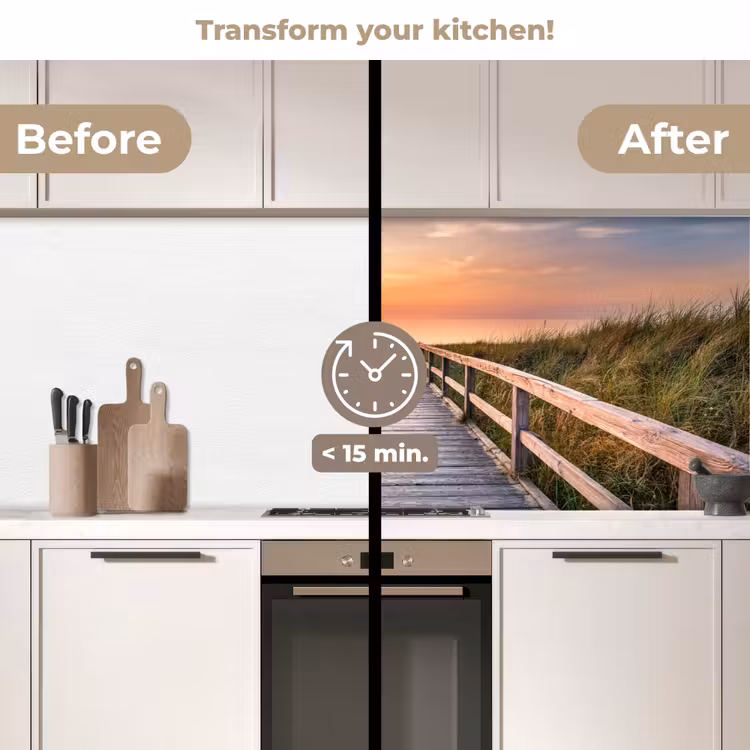 Kitchen splashback - Dune - Nature - Wood — 3