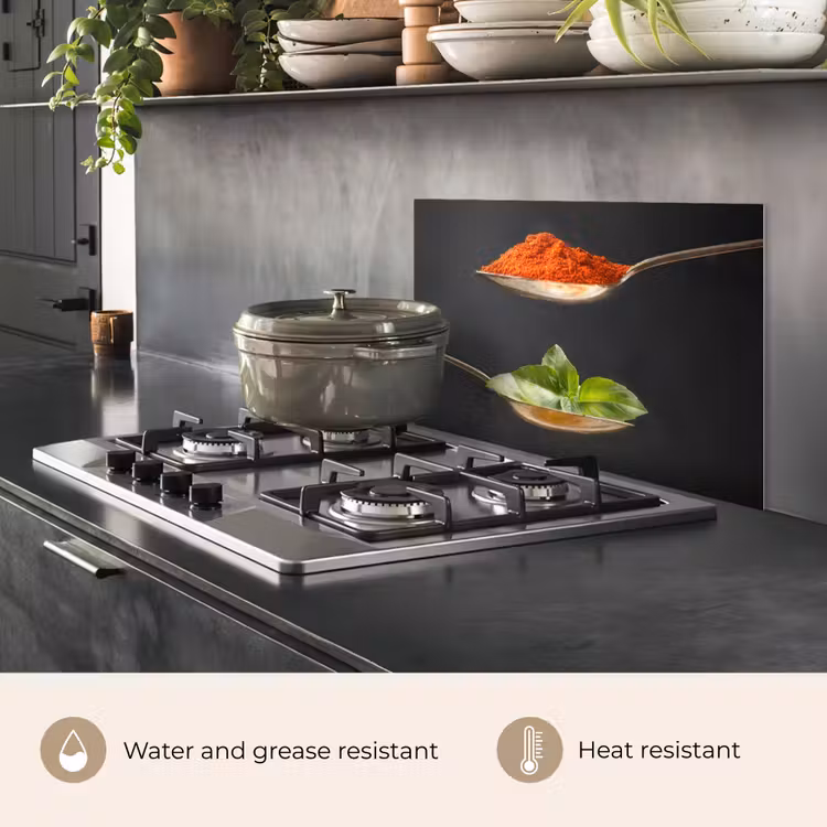 Kitchen splashback for hob - Balance of Taste and Fragrance — 2