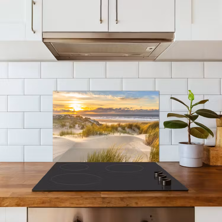 Kitchen splashback for hob - Beaming over the Dune Landscape — 3