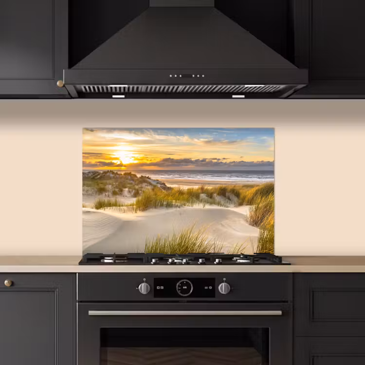 Kitchen splashback for hob - Beaming over the Dune Landscape — 5