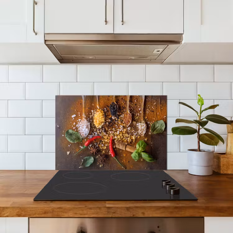 Kitchen splashback for hob - Flavor Contrasts and Textures — 3