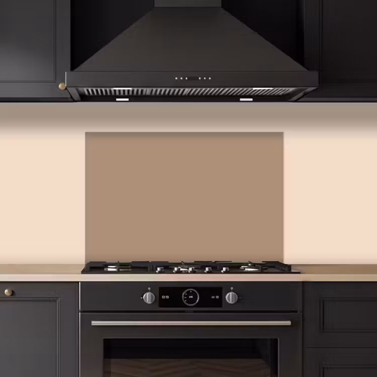 Kitchen splashback for hob - Bakery brown - Interior - Earth tones — 5
