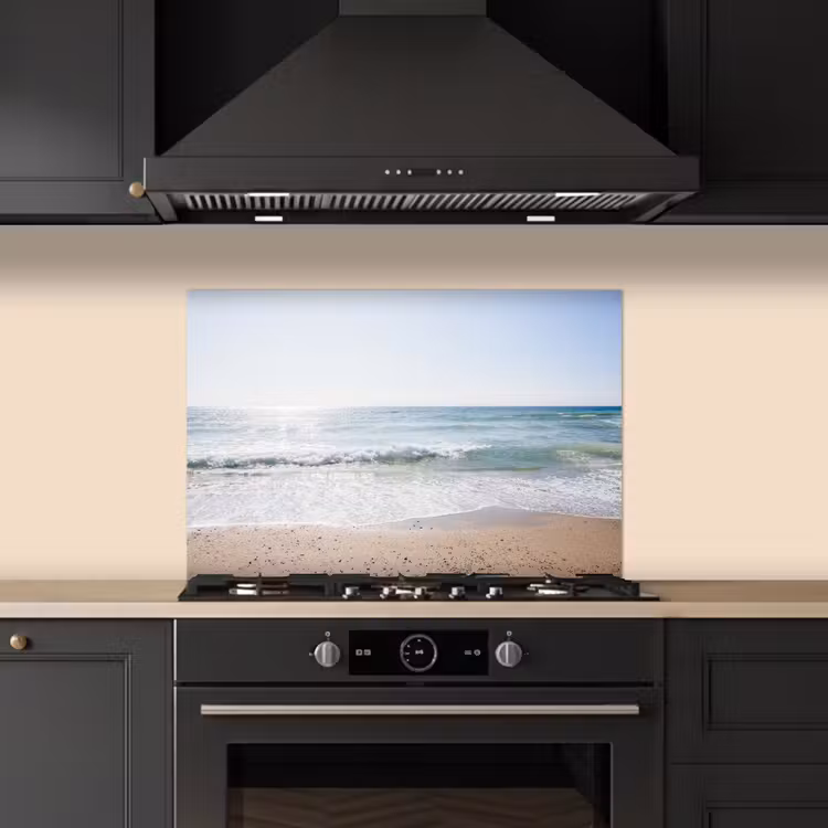 Kitchen splashback for hob - Beach - Water - Turquoise — 5