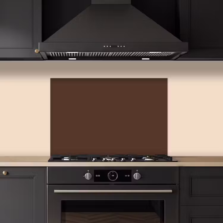 Kitchen splashback for hob - Brown - Dark - Colors — 5