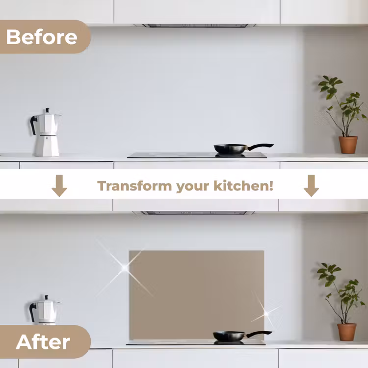 Kitchen splashback for hob - Breaking of the Evening Twilight — 7