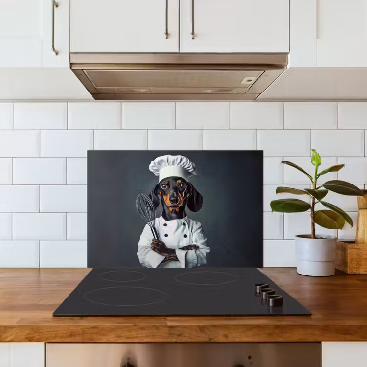 Kitchen splashback for hob - Dog - Garde - Cook — 3
