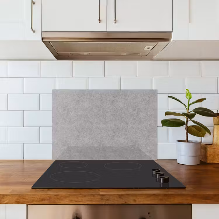 Kitchen splashback for hob - Concrete - Old - Pattern — 3