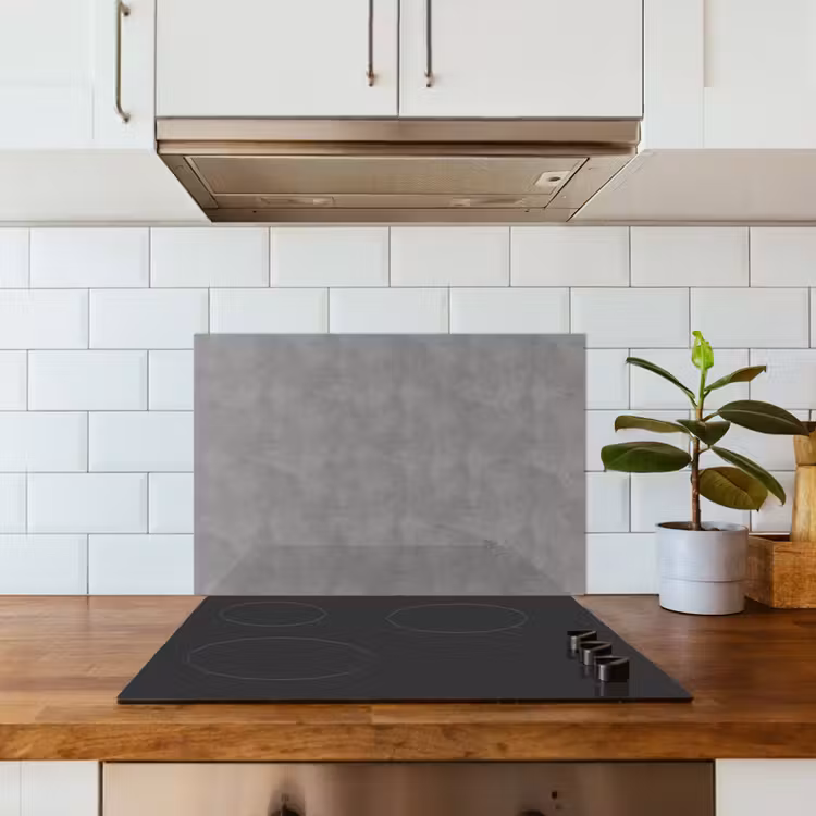 Kitchen splashback for hob - Concrete - Texture - Pattern — 3