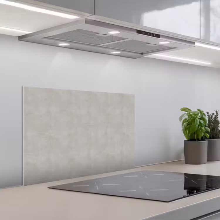Kitchen splashback for hob - Concrete - Pattern - Abstract — 1