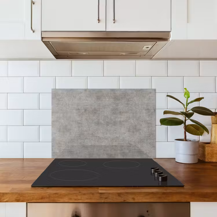 Kitchen splashback for hob - Concrete - Wall - Patterns — 3