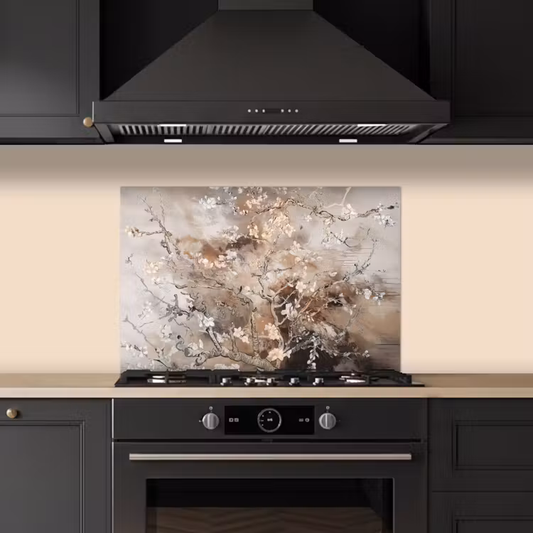 Kitchen splashback for hob - Almond Blossom - Art - Van Gogh - Beige - Abstract — 5