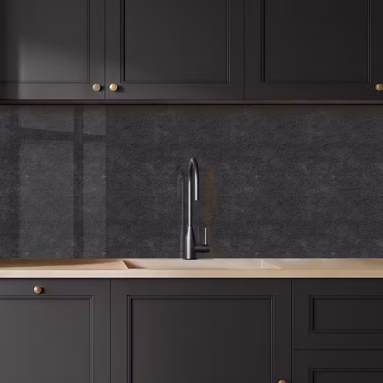 Kitchen splashback - Dark gray - Asphalt texture - Rough — 6