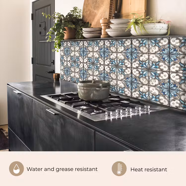 Kitchen splashback - Baroque - Tile - Colorful — 5
