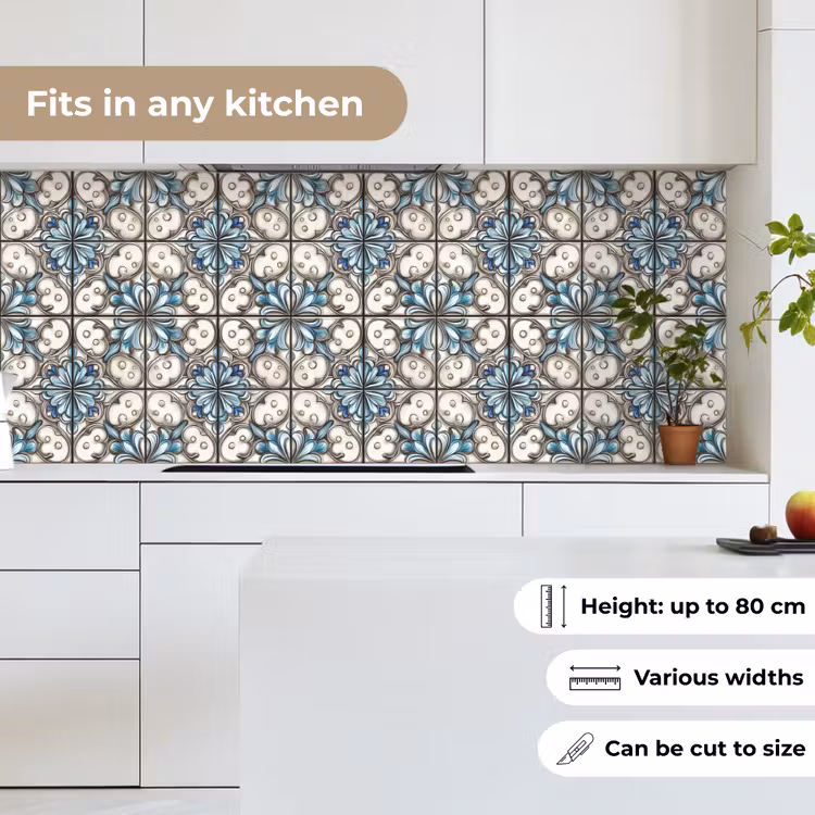 Kitchen splashback - Baroque - Tile - Colorful — 7