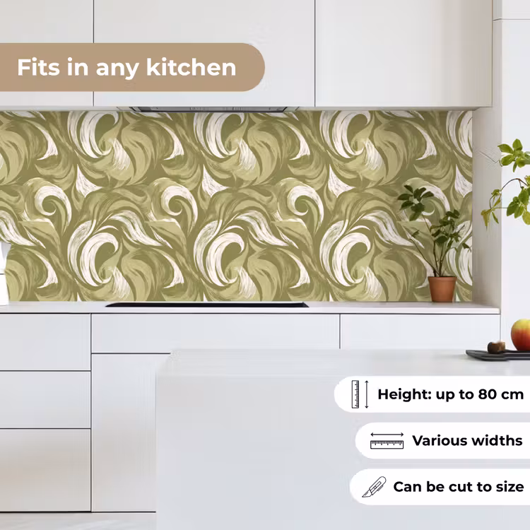 Kitchen splashback - Abstract - Texture - Green — 7